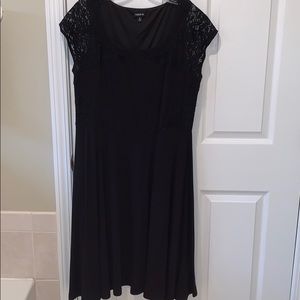 Torrid Midi Black Dress